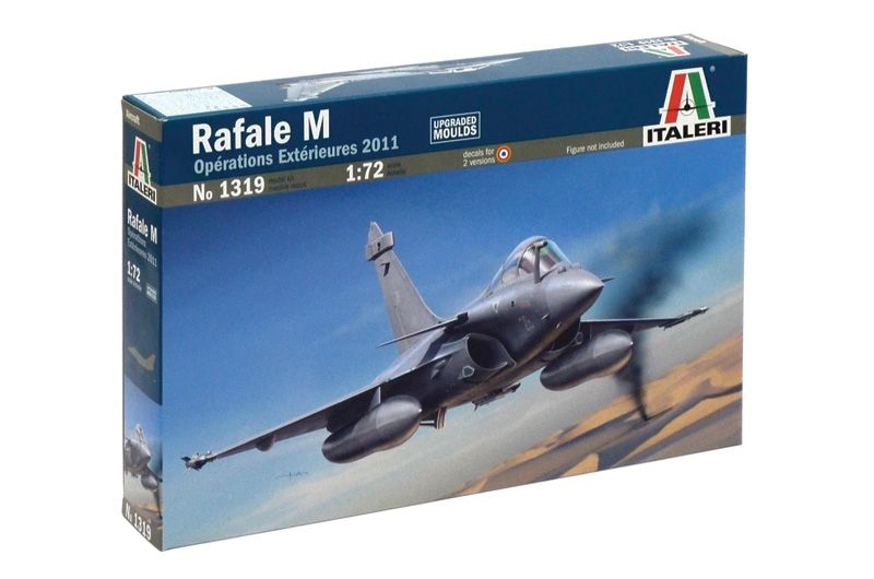 Italeri Rafale M - ITA 1319S - Vliegtuig modellen - Grijs - Metaal