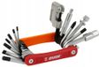 Unior Multitool Fietsgereedschap 17 Functies Inbus Torx Spaak Grijs
