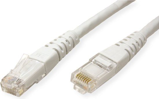 ROLINE Patchkabel Cat.6 UTP (Class E) - grijs - 0,3 m