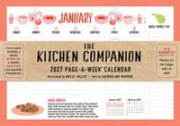 The Kitchen Companion Page-A-Week Calendar 2027