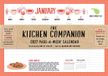 The Kitchen Companion Page-A-Week Calendar 2027