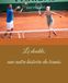 Le double, une autre histoire du tennis