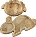 LOBERON Snijplank set van 2 Rainboway bruin