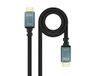 HDMI-kabel, V2.1, 8 K, type A/M/A, lengte 1,5 m, zwart, hoge snelheid, ideaal voor het aansluiten van multimedia-apparaten