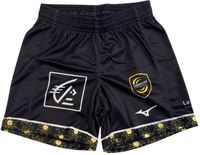 Mizuno Buitenshorts voor kinderen Chambéry handball 2023/24 Zwart Maat 62