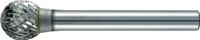 Promat/Tecwerk Stiftfrees | KUD | d. 3 mm koplengte 2.5 mm schacht-d. 3 mm | hardmetaal | vertanding normaal, fijn - 4000868341