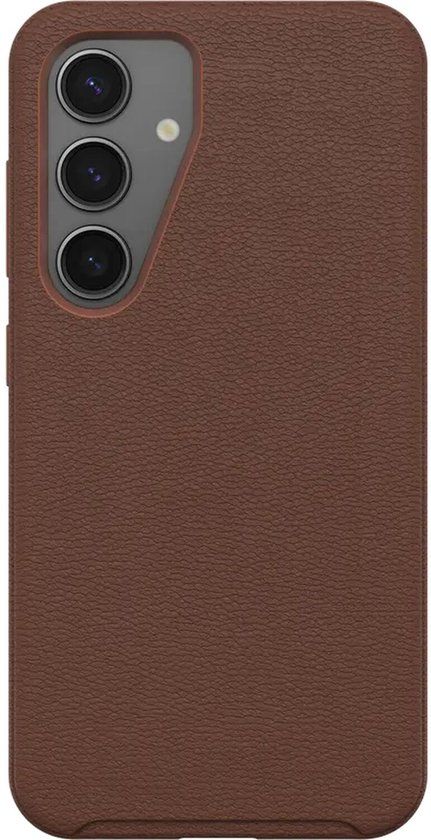 OtterBox Symmetry Cactus Leer Hoesje Geschikt voor Samsung Galaxy S25 Plus - Back Cover Bruin