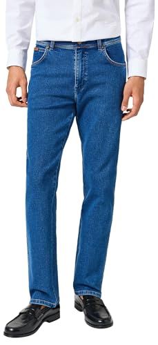 Wrangler Texas Stretch Jeans - Midnight Shadow - Heren - 38W / 32L