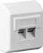 PREMIUMCORD prise murale, 2xRJ45, UTP Cat5e (szrjz-1)
