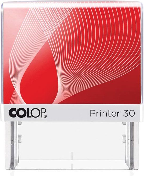 Colop Printer 30 - Stempel met voucher systeem - 47 x 18 mm - Max. 5 regels