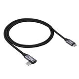 AKYGA AK-USB-54 USB-C haakse kabel 1m 60W