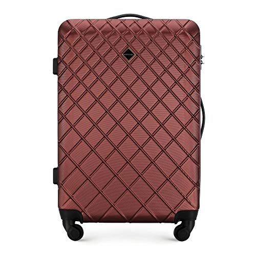 WITTCHEN kleine koffer reiskoffer van ABS hardschaal trolley 4 wielen cijferslot - 5900062152561