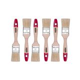 Hardy Working Tools 6x Platte Kwastenset 35 mm Serie 36