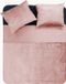 Y-NOT Dekbedovertrek Velvet Met Bies Soft Pink 1 Persoons Zacht Roze