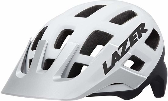 Lazer Fietshelm Coyote Unisex Wit/zwart Maat 55-59 Cm