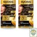 SYOSS Oleo Intense 5-54 Licht As Bruin Haarverf - 2 Stuks