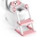 Omgoods - Échelle de toilette 2-en-1 pour enfants avec repose-pieds antidérapant