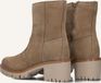 AYANA 853 Enkellaarsjes - Enkelboots met rits - Dames - Beige - Maat 40