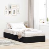 Maison Exclusive - Cadre de lit Ottoman noir 100 x 200 cm velours