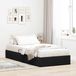 Maison Exclusive - Cadre de lit Ottoman noir 100 x 200 cm velours