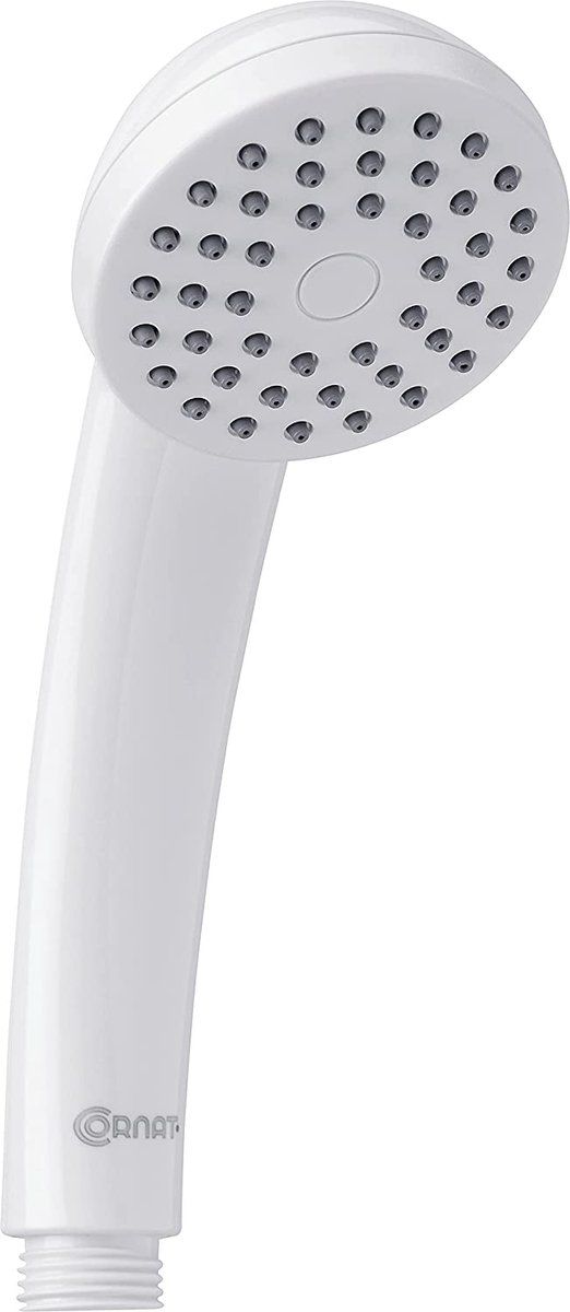 Cornat Amarela Handdouche - Wit - 67 mm - 1 straalsoort - Anti-kalk - ECO