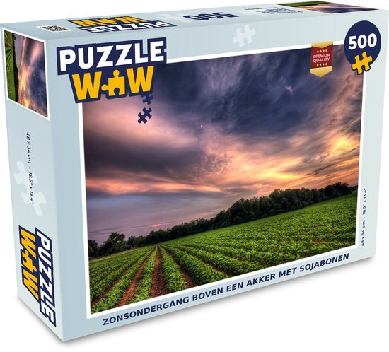 MuchoWow Puzzel Zon - Lucht - Wolken - Legpuzzel - Puzzel 500 stukjes