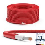 RedStar24 Premium Zonnekabel 6mm² Rood - 10m