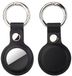 Go Go Gadget - Aspect cuir - Convient pour Apple AirTag - Noir - 1 pièce