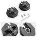 Yamaha Bouton de réglage de fourche avant - WR250F/WR450F 2015–2023, YZ125/YZ250/YZ250F/YZ450F/YZ125X/YZ250X/YZ250FX/YZ450FX 2008–2023 - Fabriqué en aluminium 6061 - Noir