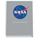 DOHE - A4 Notitieboek Geruit Spiraalbinding 100 Vellen 90 g/m² 5 mm Raster Hardcover NASA Grey