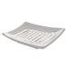 Gedy Queenstown zeepbakje, 2,5 x 11,5 x 8,5 cm, keramiek, wit