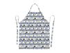 Almedahls Tablier Persons kryddskåp petit motif Bleu