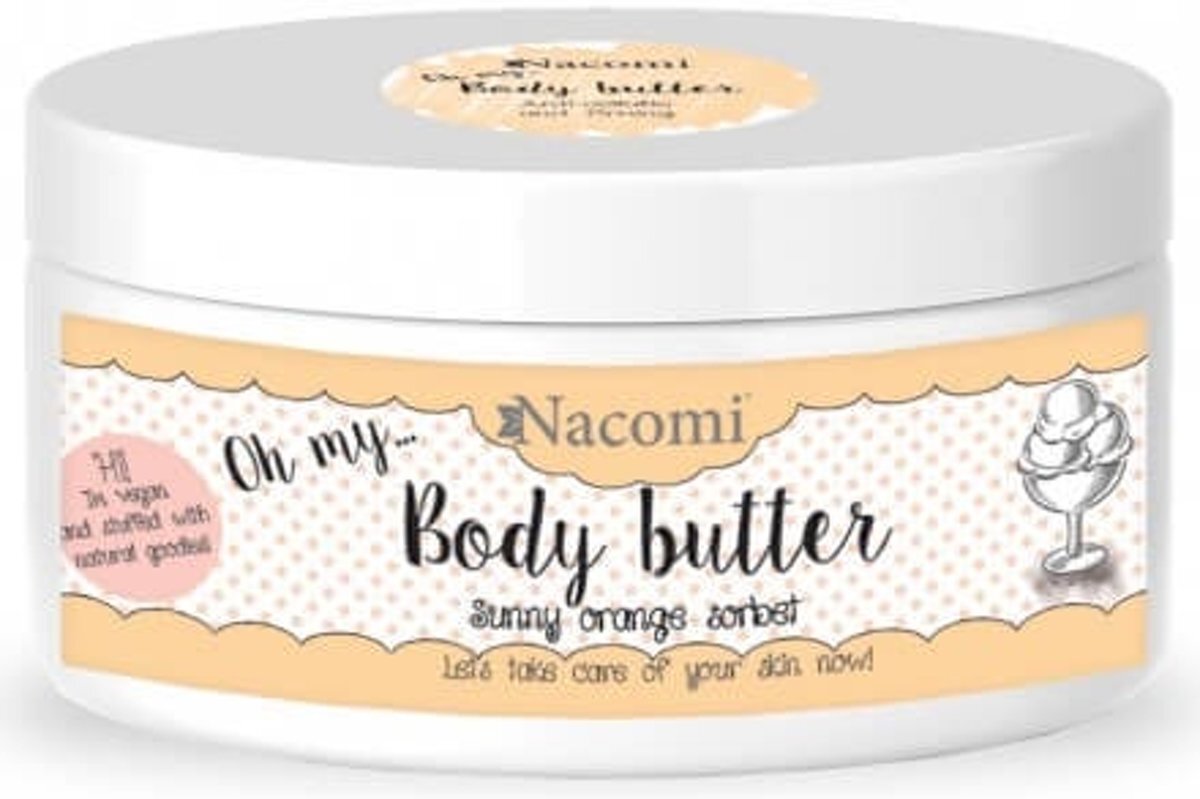 Nacomi Body butter - Sunny orange sorbet 100ml