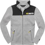 FC-Moto Veste polaire tricotée Faster-FJ, gris/noir, L