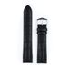 Hirsch Horlogeband - Duke Zwart - Leer - 12mm