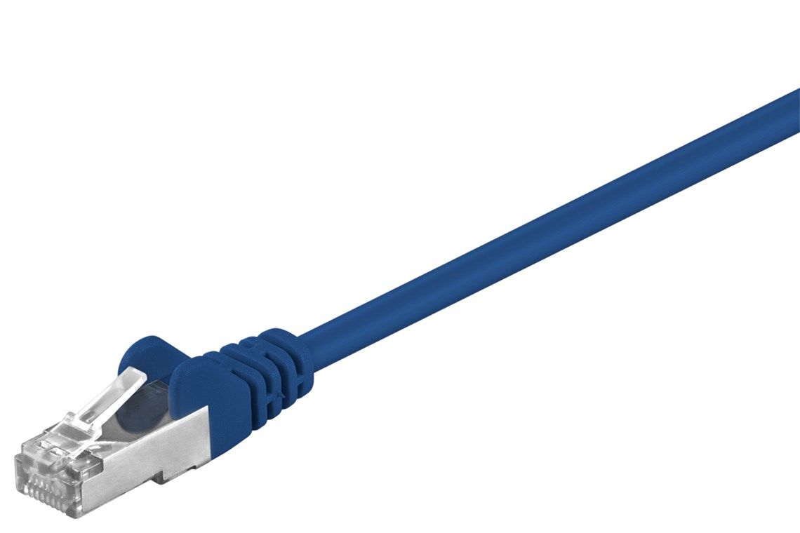 Goobay CAT 5e Netwerkkabel - 0.5m - Blauw