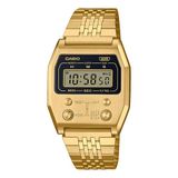 Casio Casio Collection Vintage A1100G-5EF Horloge - Staal - Goudkleurig