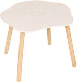 Atmosphera Kids Tekentafel Bloem 55x48xH43cm - Wit
