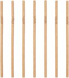 IEZZY horeca en cate IEZZY Buigrietje karton 6x240mm 100p fair 200st bruin - 20 stuks