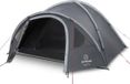 Merkloos Iglotent 4 personen - familietent met voorkamer - dark slaapcabine - 3000 mm waterkolom