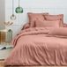 Parure de draps 6 pièces "premium" pour lit 140 x 190 cm coton pur