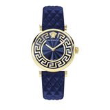Versace Lady VE1CA0223 Dameshorloge Blauw Leer 35mm