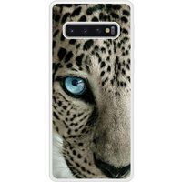 Samsung Galaxy S10 Oeil de leopard Verstevigd hoesje met sublimatie bedrukking