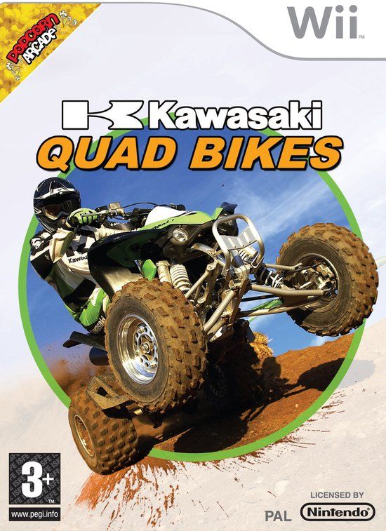 Merkloos Nintendo Kawasaki Quad Bikes
