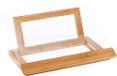 Lipper International 8815 Bamboe Hout en Acryl Kookboek Houder