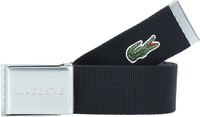 LACOSTE Riem Casual Woven Strap W100 Black Zwart