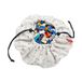 Play&Go Cars Mini sac de rangement de jouets Blanc