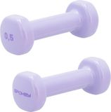 Spokey SHAPE IV Dumbbells - Paars - 2 x 0,5 kg