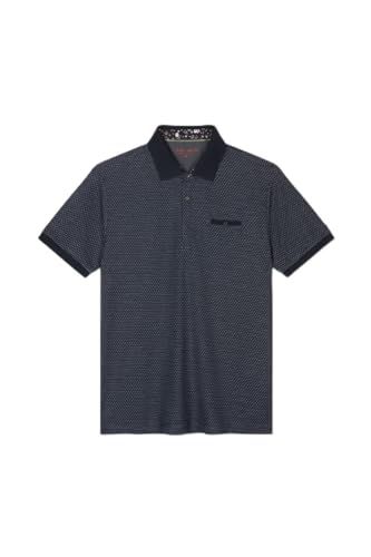 Teddy Smith P-Conor MC Poloshirt - Heren - Dark Navy/Jacquard 2 - S