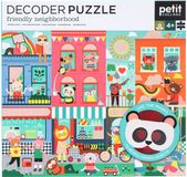 Petit Collage Puzzel Decoder Vriendelijke Buurt - 1000 stukjes